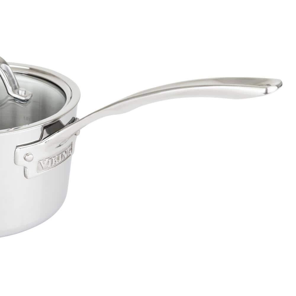 Viking Viking Contemporary 3-Ply Sauce Pan with Glass Lid