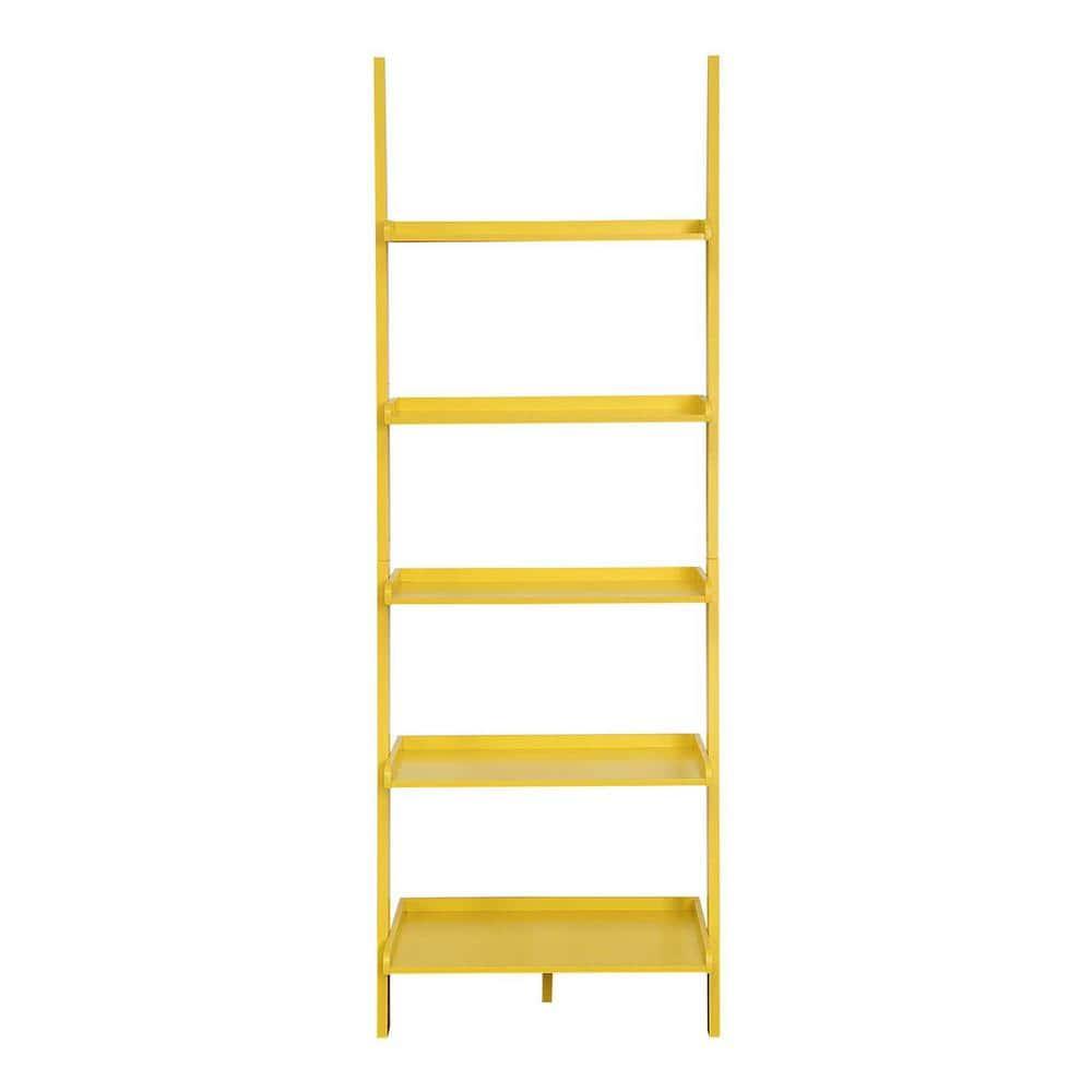 Convenience Concepts American Heritage Bookshelf Ladder-Finish:Yellow