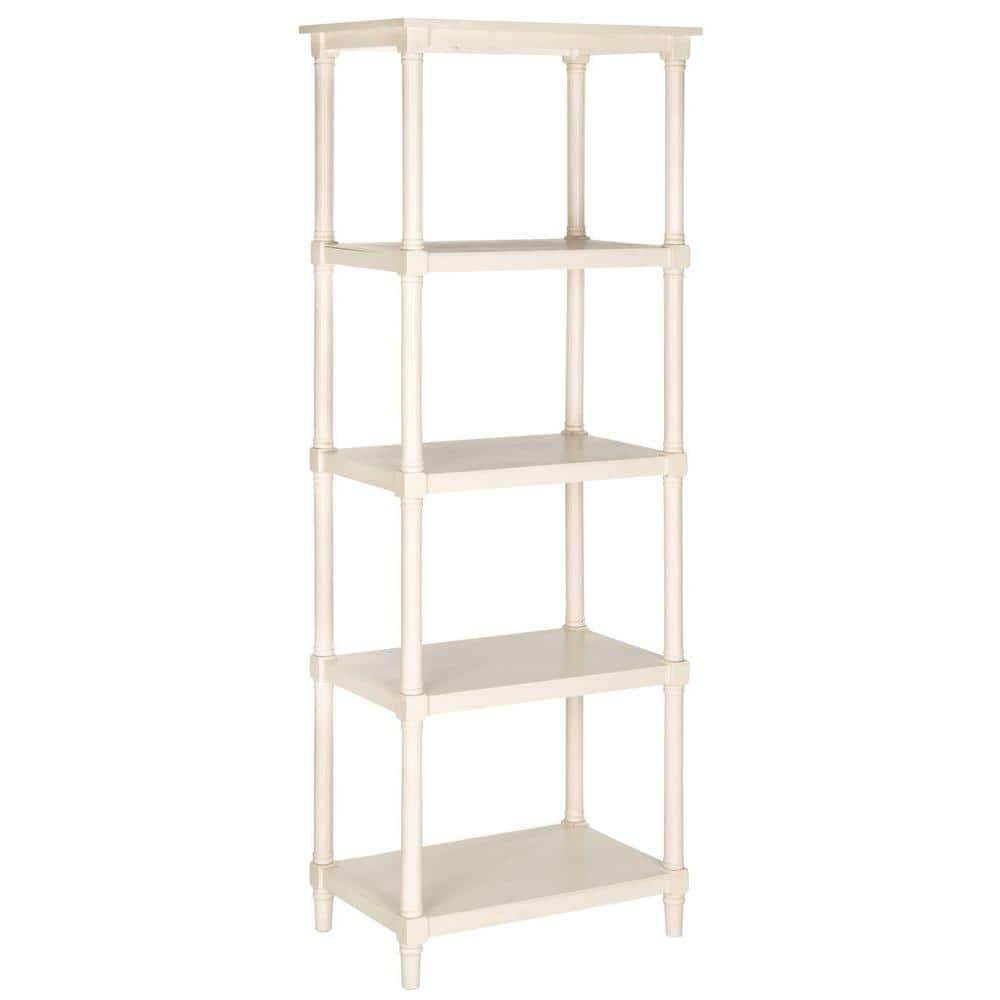 Odessa Bookcase - AMH5721 - Vintage White - Safavieh Couture