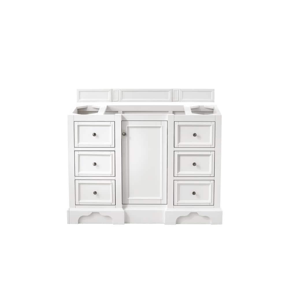 James Martin Vanities 825-V48 De Soto 50" Single Free Standing Wood Vanity Cabinet Only -