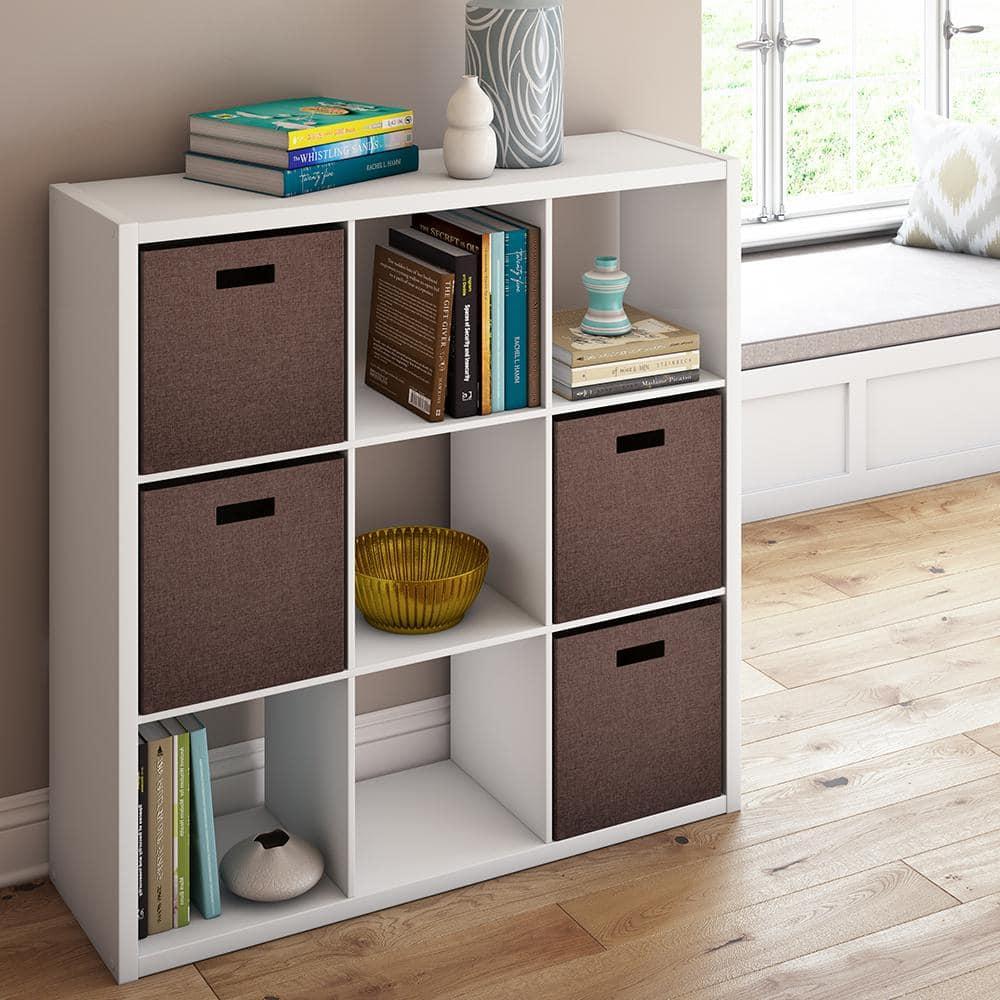 43.98" H x 43.82" W Decorative Cube Bookcase