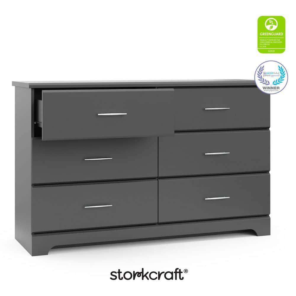 Brookside 6 Drawer Double Dresser