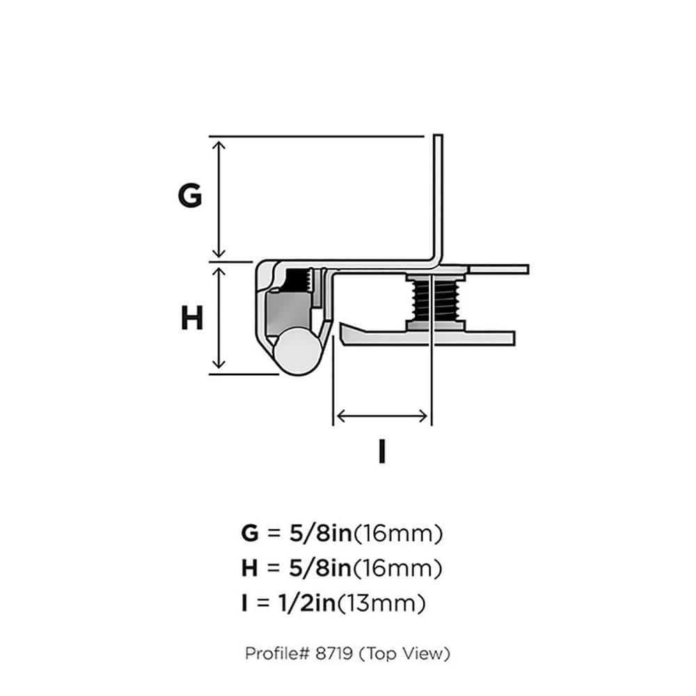 2" Traditional Hinge