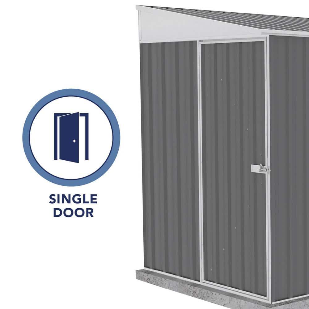 Absco Absco Durango Galvanized Steel Storage Shed