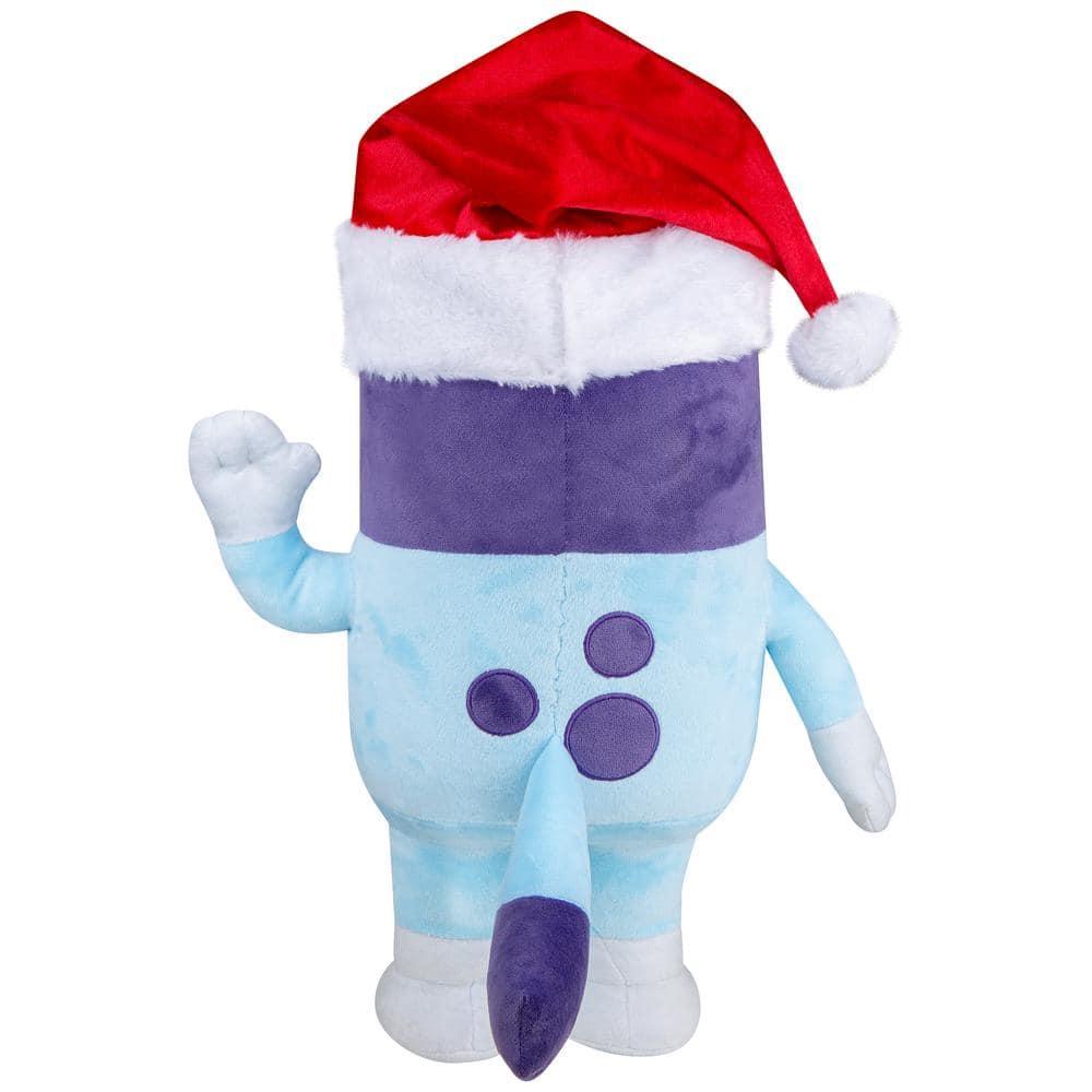 Gemmy Industries Bluey Holiday Greeter with Santa Hat
