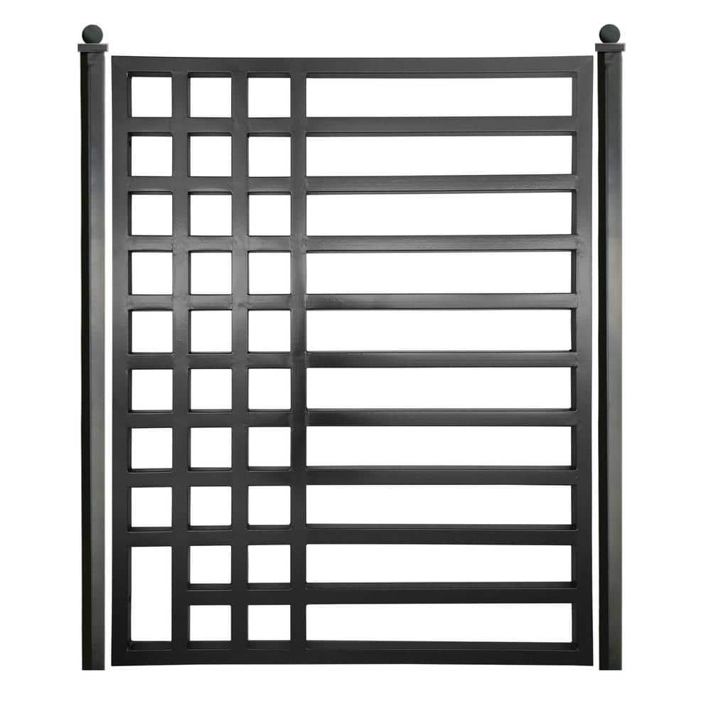 ALEKO 60'' H x 54'' W Metal Fencing with 1 Panel(s) Included