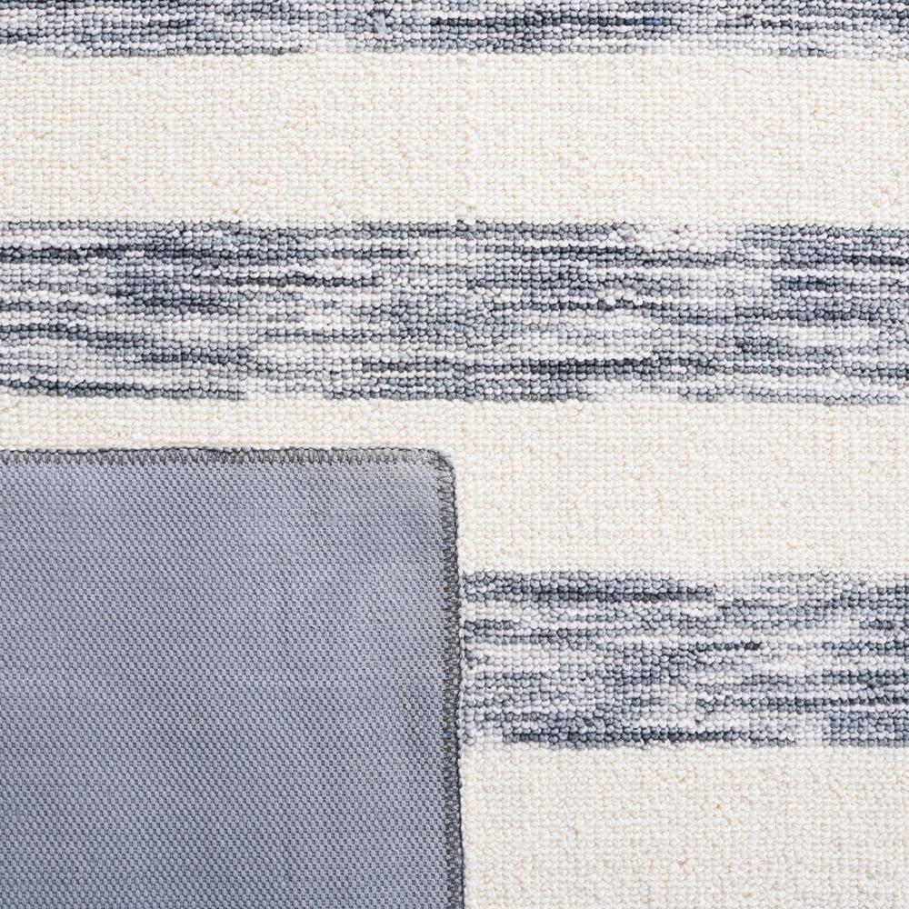 Easy Care ECR115 Power Loomed Machine Washable Indoor Runner - Dark Grey/Ivory - 2'3"x6' - Safavieh