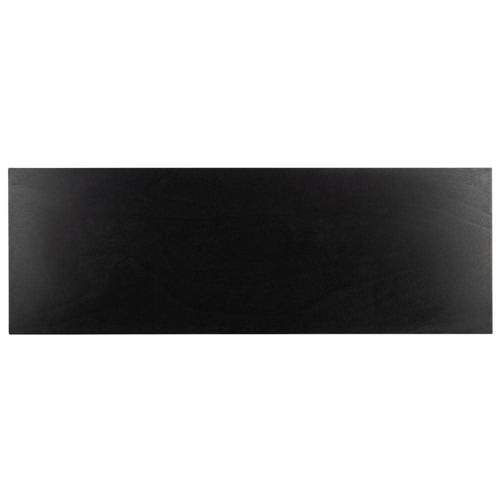 Aliyah 2 Drawer Console Table - Black - Safavieh