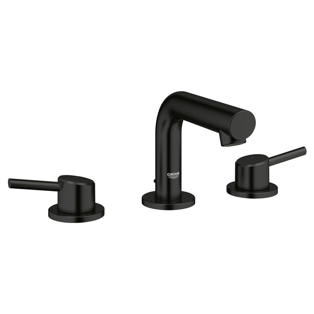 Concetto™ Mid-Arc Widespread Bathroom Faucet with Drain Assembly