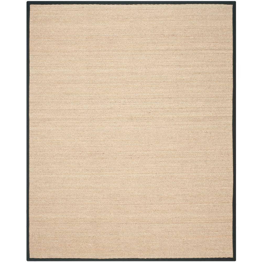 Natural Fiber NF115 Power Loomed Indoor Area Rug - Natural/Black - 8'x10' - Safavieh