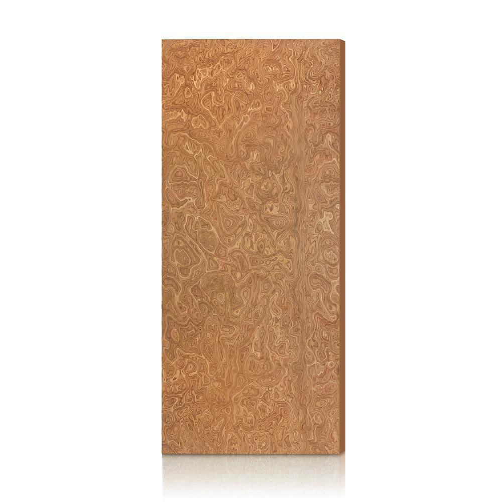 Calhome Walnut Smooth Flush Hollow Core Veneer Composite Interior Door Slab