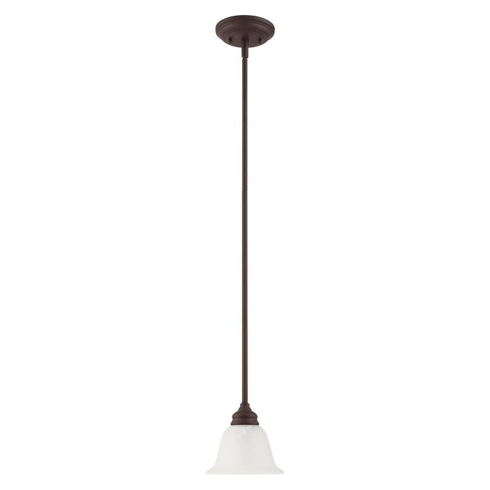 Livex Lighting Essex 1 - Light Pendant in  Bronze
