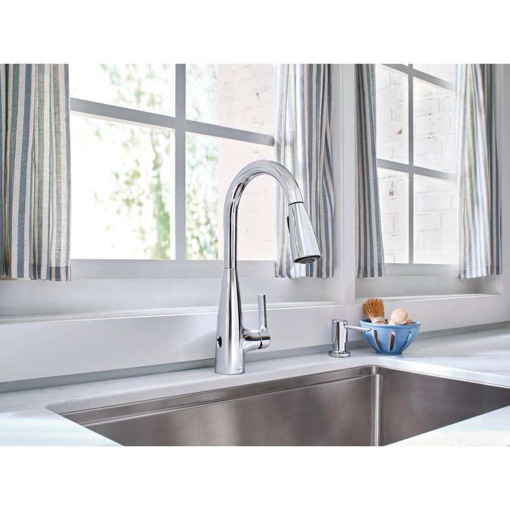 Haelyn Touchless Single-Handle Pulldown Sprayer Kitchen Faucet with MotionSense Wave and Power Clean