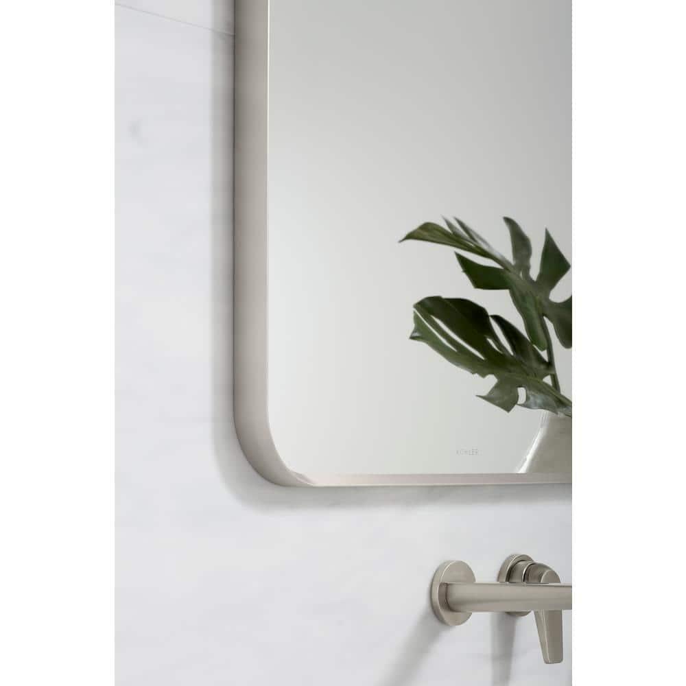 KOHLER Essential Rectangular Wall Mirror, Bathroom / Vanity Mirror with Frame