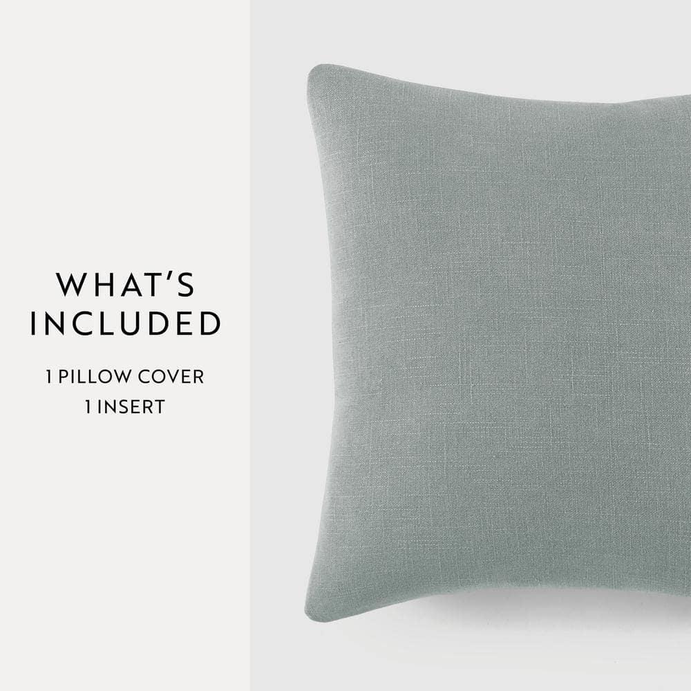 Becky Cameron Solid Cotton Throw Pillow