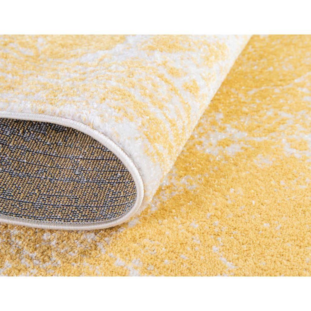 Bromley Wells Yellow 5 ft. x 8 ft. Area Rug