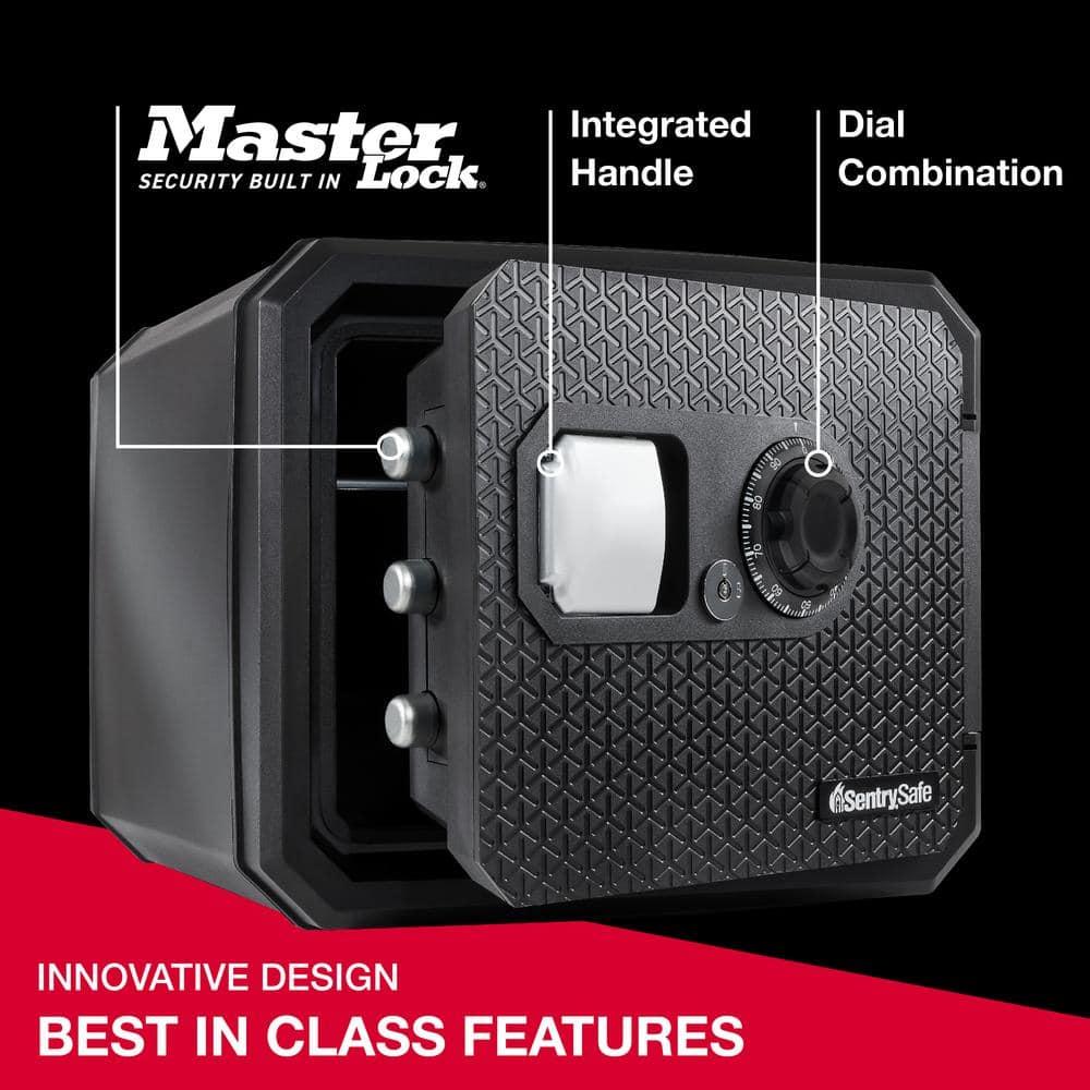 Sentry Safe Home Safe, Fire-Resistant, Water-Resistant with Combination Lock and Override Key