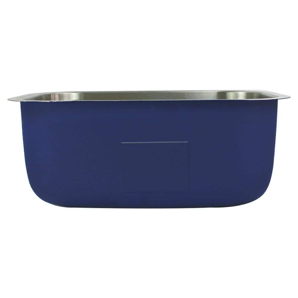 Transolid K-MUSB23189 Meridian 23.12'' L Undermount Single Bowl Stainless Steel Kitchen Sink