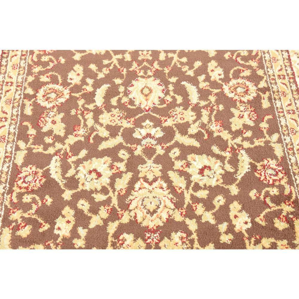 Unique Loom Voyage Collection Area Rug - St. Louis (4' 1" x 6' 1" Rectangle Brown/Green)