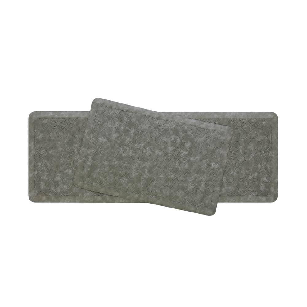 Chef Gear Embossed Soothing Comfort Anti-Fatigue Mat Set