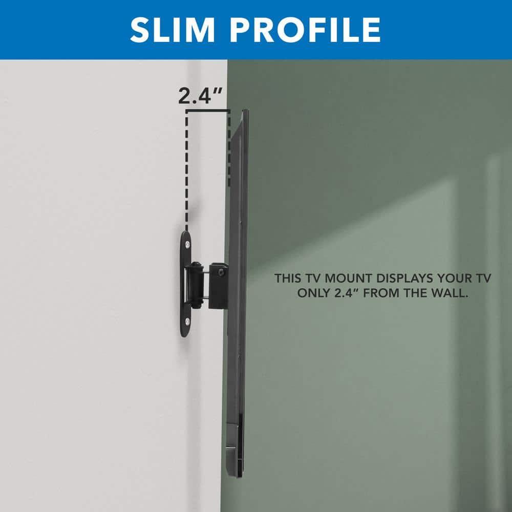 Mount It Compact Full Motion TV Wall Mount - For Tvs Up To 50"