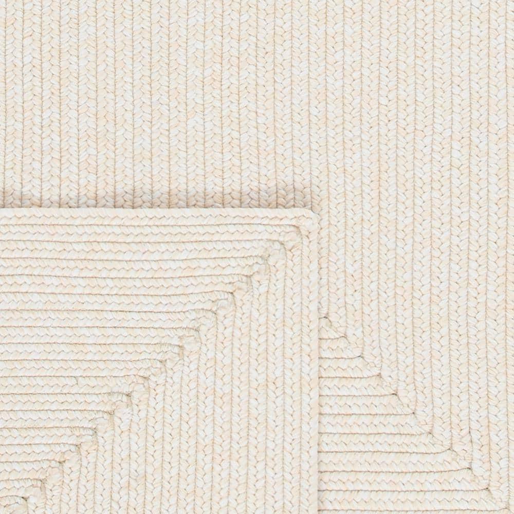 Braided BRD315 Hand Woven Area Rug - Ivory/Beige - 6' Round - Safavieh.