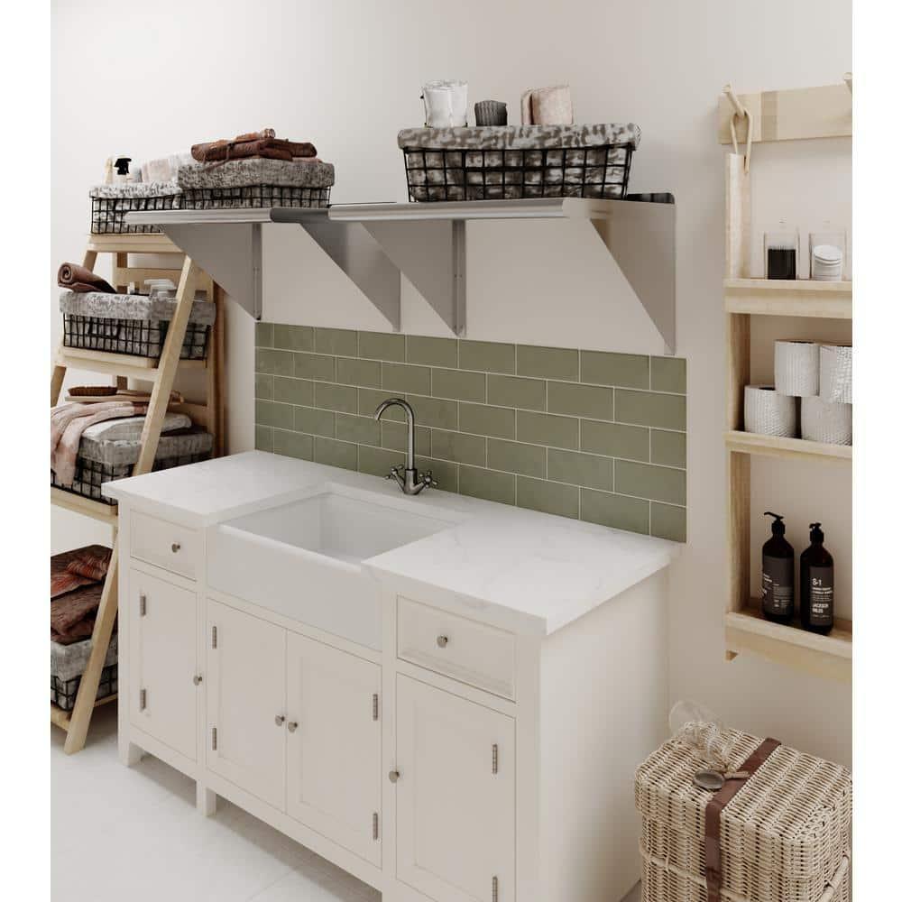 Amgood Stainless Steel Wall Mount Shelf