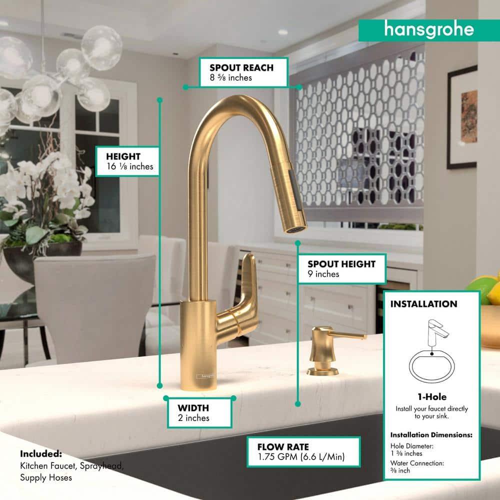 Focus Single Handle Kitchen Faucet