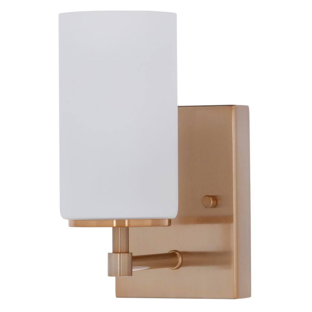 Sea Gull Lighting 4124601-848 Alturas Wall/Bath Sconce Vanity Style Fixture, One - Light, White