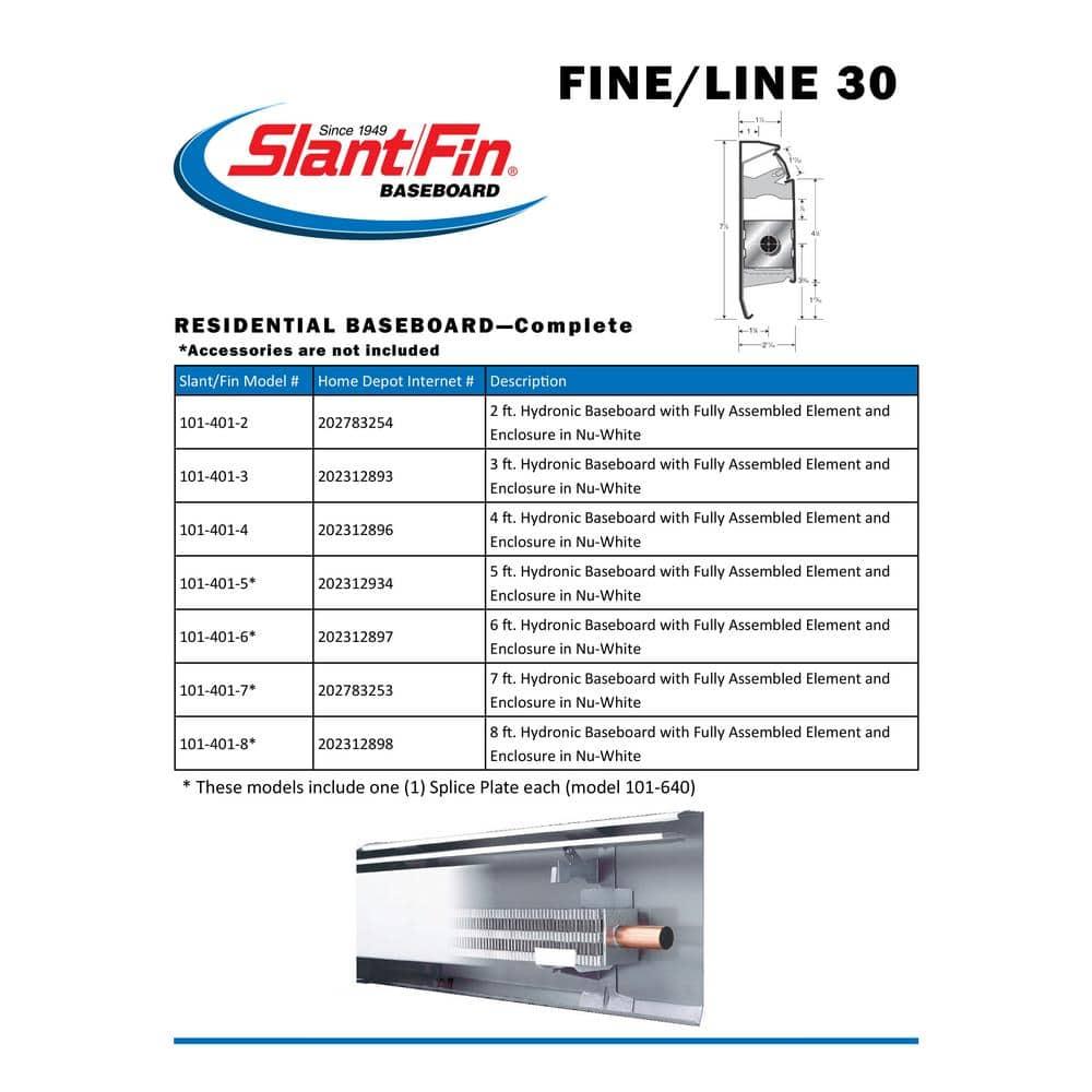 SlantFin 4 Dummy Enclosure Only 30 Series