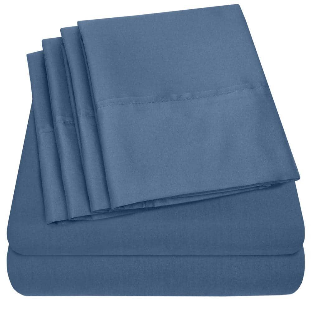 Sweet Home Collection Luxurious Soft Microfiber Sheet Set with Bonus Pillowcases