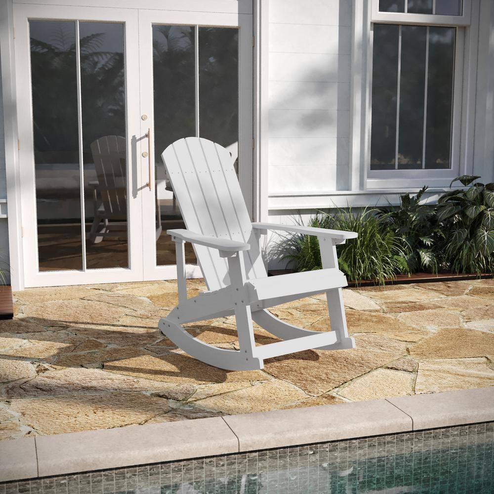 Classic Adirondack Rocking Chair