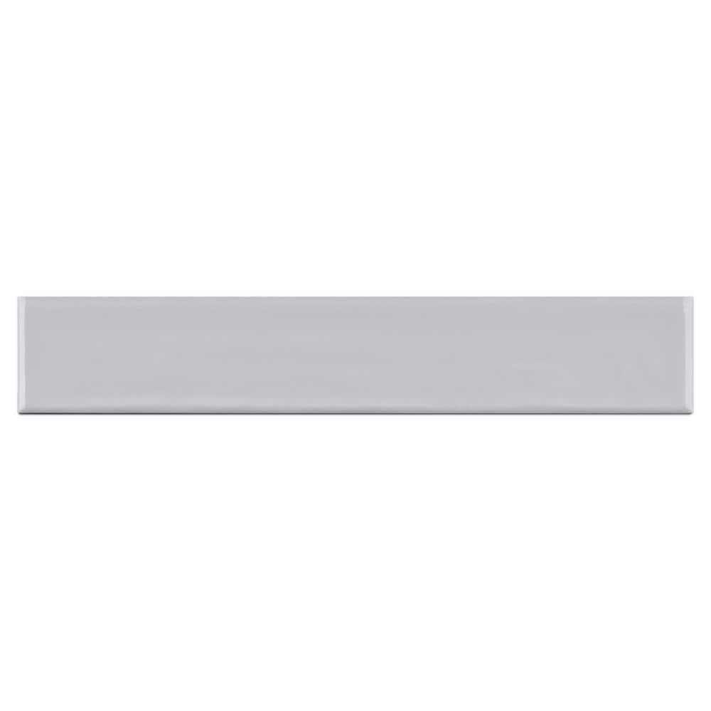 Nova 1.97 in. X 11.81 in. Polished Ceramic Subway Wall Tile