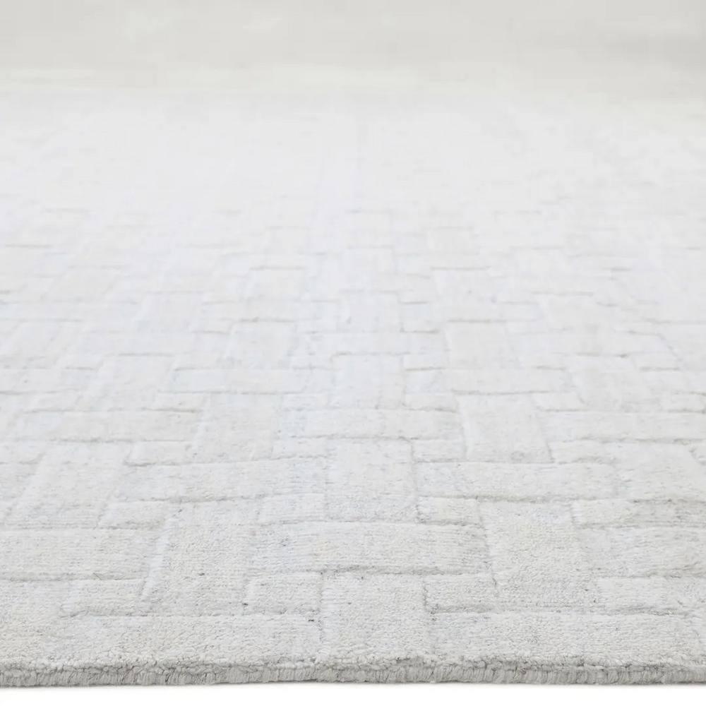 Brena Hand-Loomed Wool-Blend Rug - Ivory / 3' x 5'