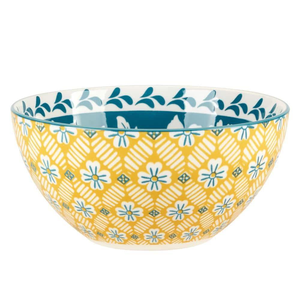Certified International Panache Set of 6 All Purpose Bowl 6.25in 6 asst 6.25in Diam x 3in 30oz | Wayfair