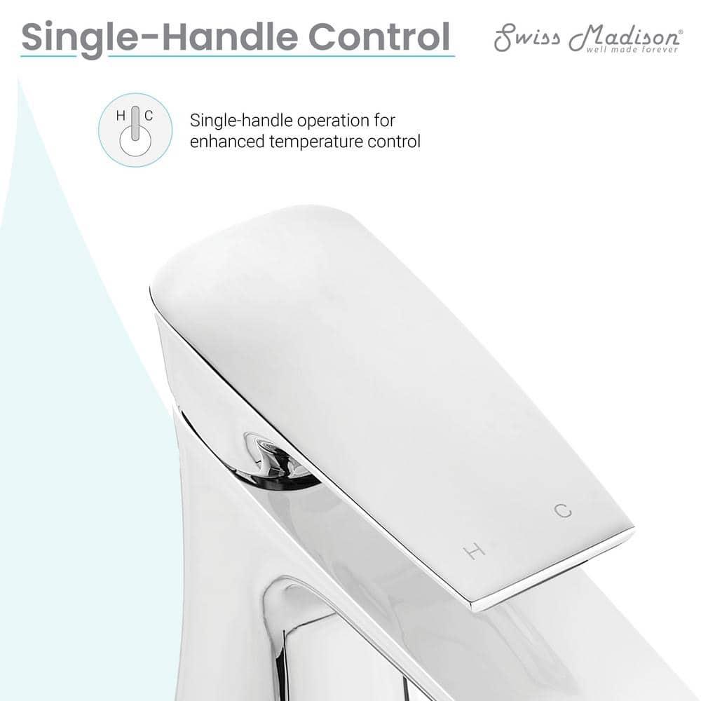 Monaco Single Hole, Single-Handle, Bathroom Faucet