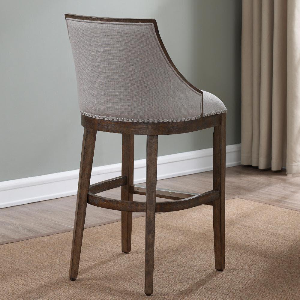 Brewer 26" Stool - Drift Brown