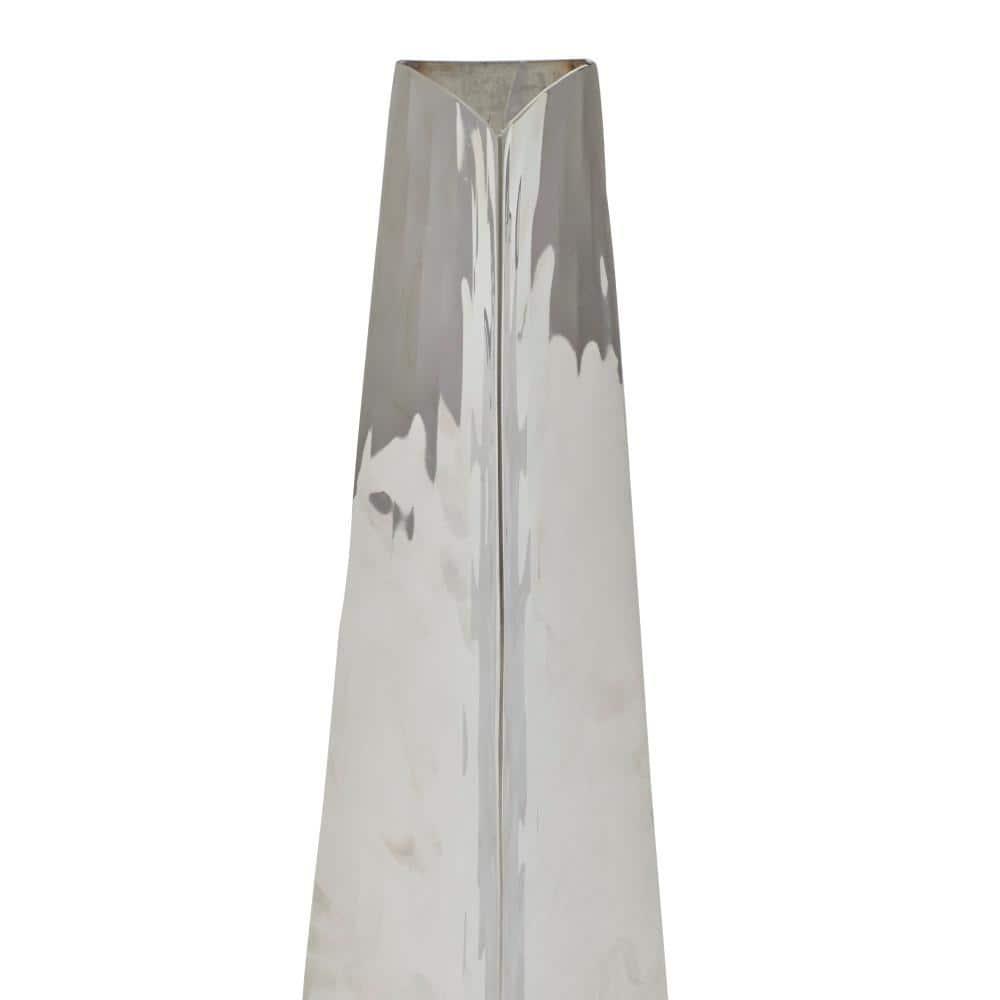 Ousmane Stainless Steel Floor Vase