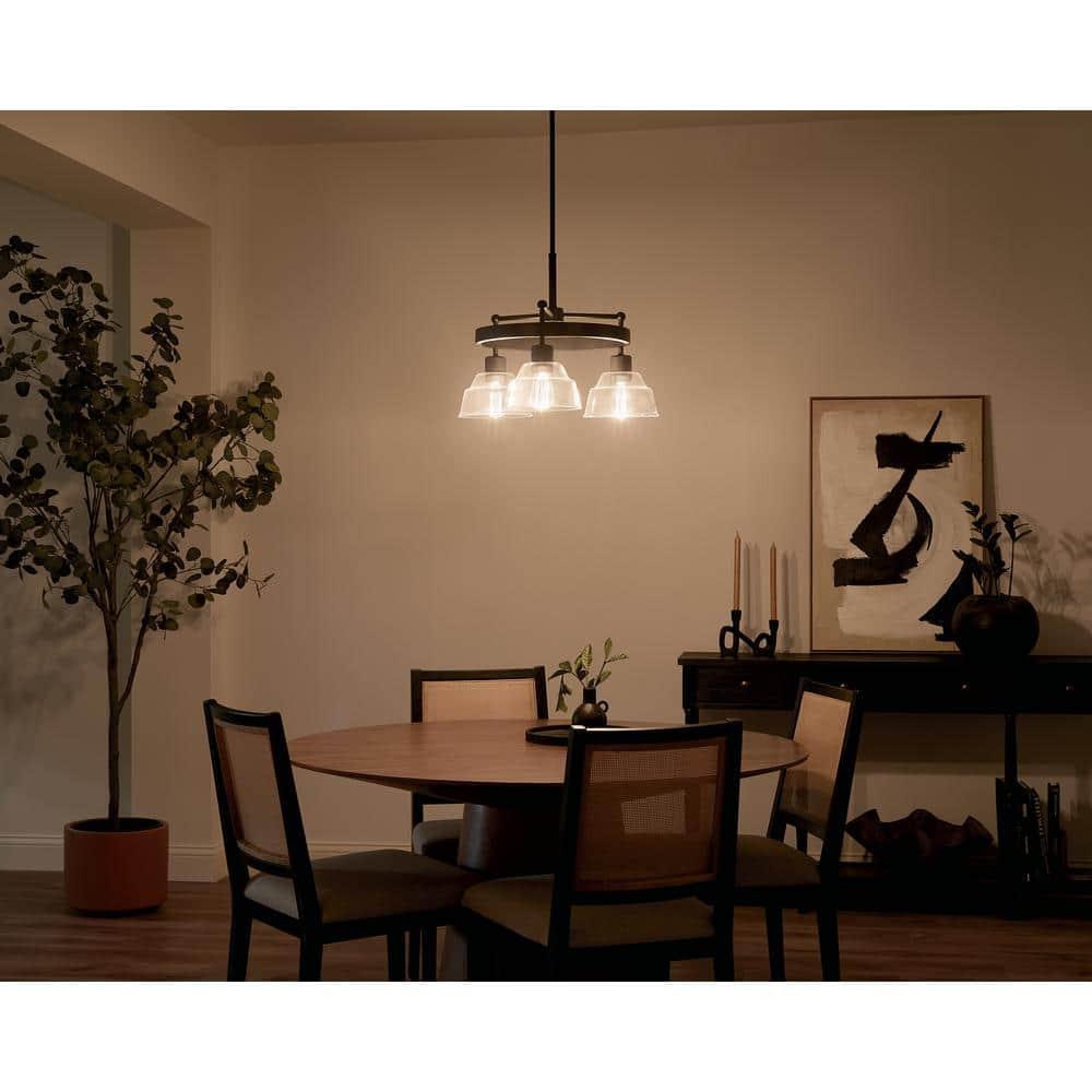 Kichler Lighting Eastmont 3 - Light Chandelier in  Black