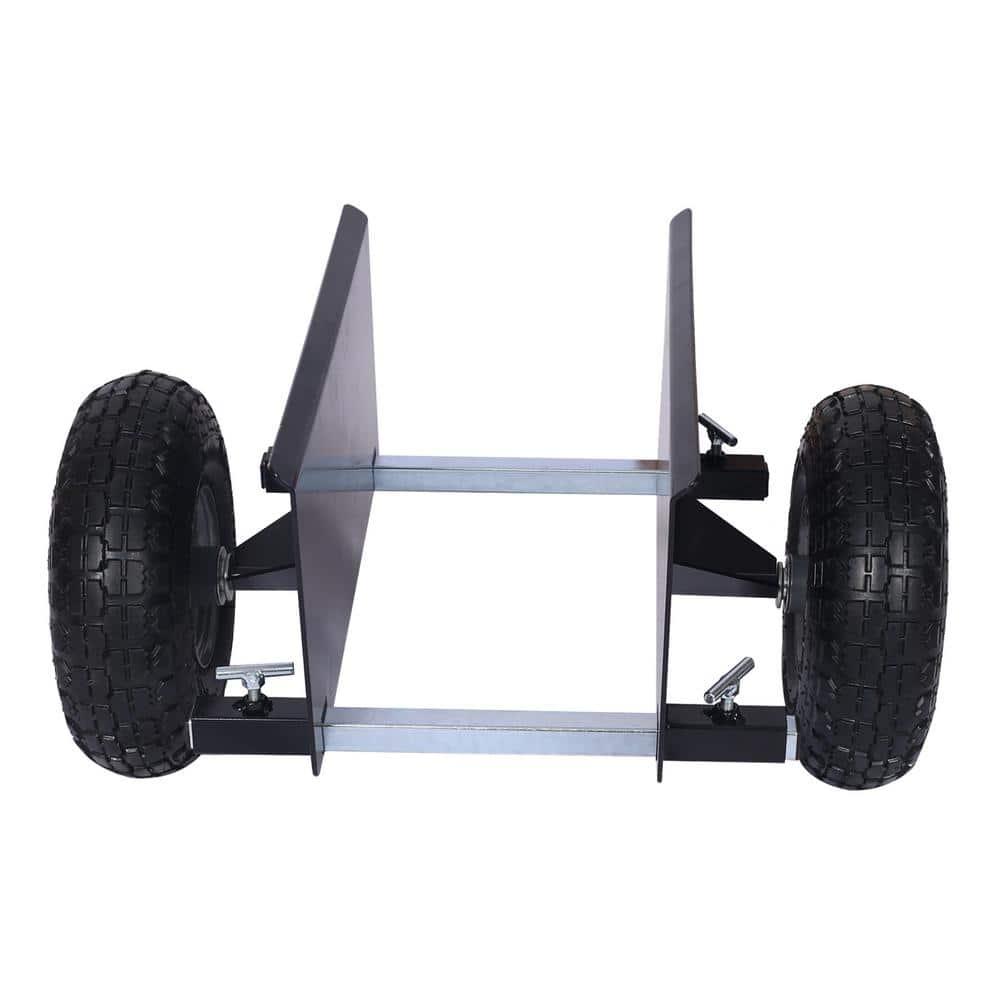 Holaki Heavy Duty Panel Dolly, Adjustable Panel Dolly, Pneumatic Wheels 600-Lb. Capacity Door Dollys with 10inch Pneumatic Wheels for Moving