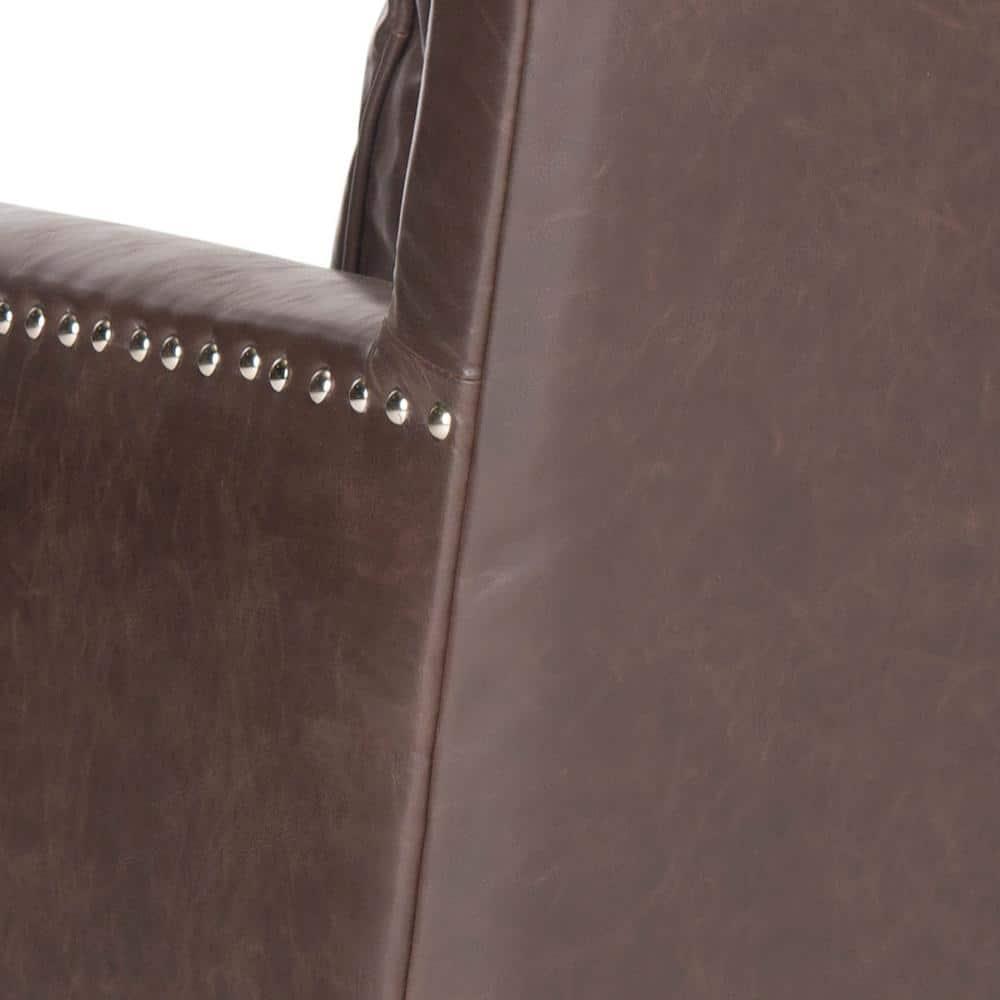 Buckler Arm Chair - MCR4613 - Brown - Safavieh