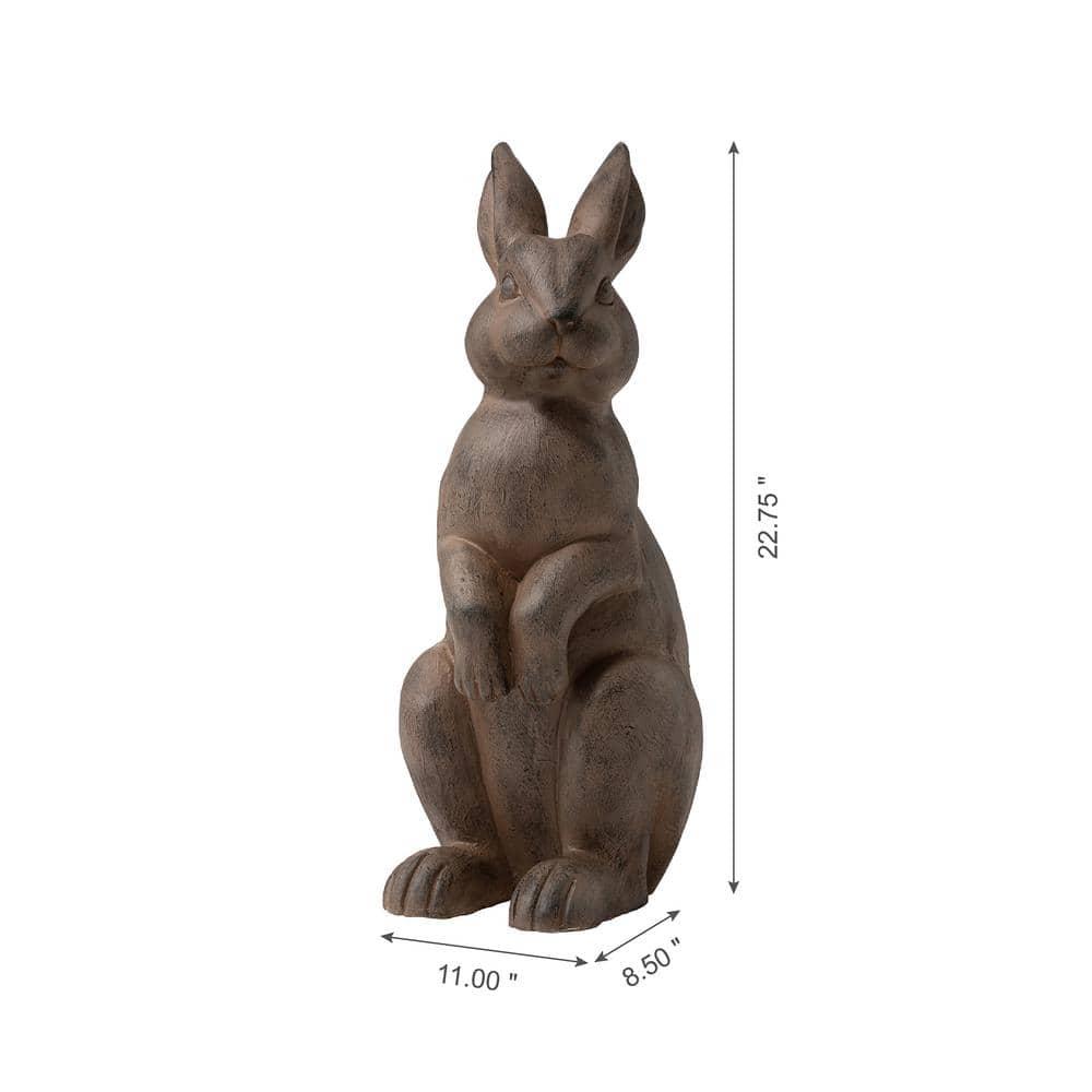 Trinx Zachary MGO Standing Rabbit Garden Statue