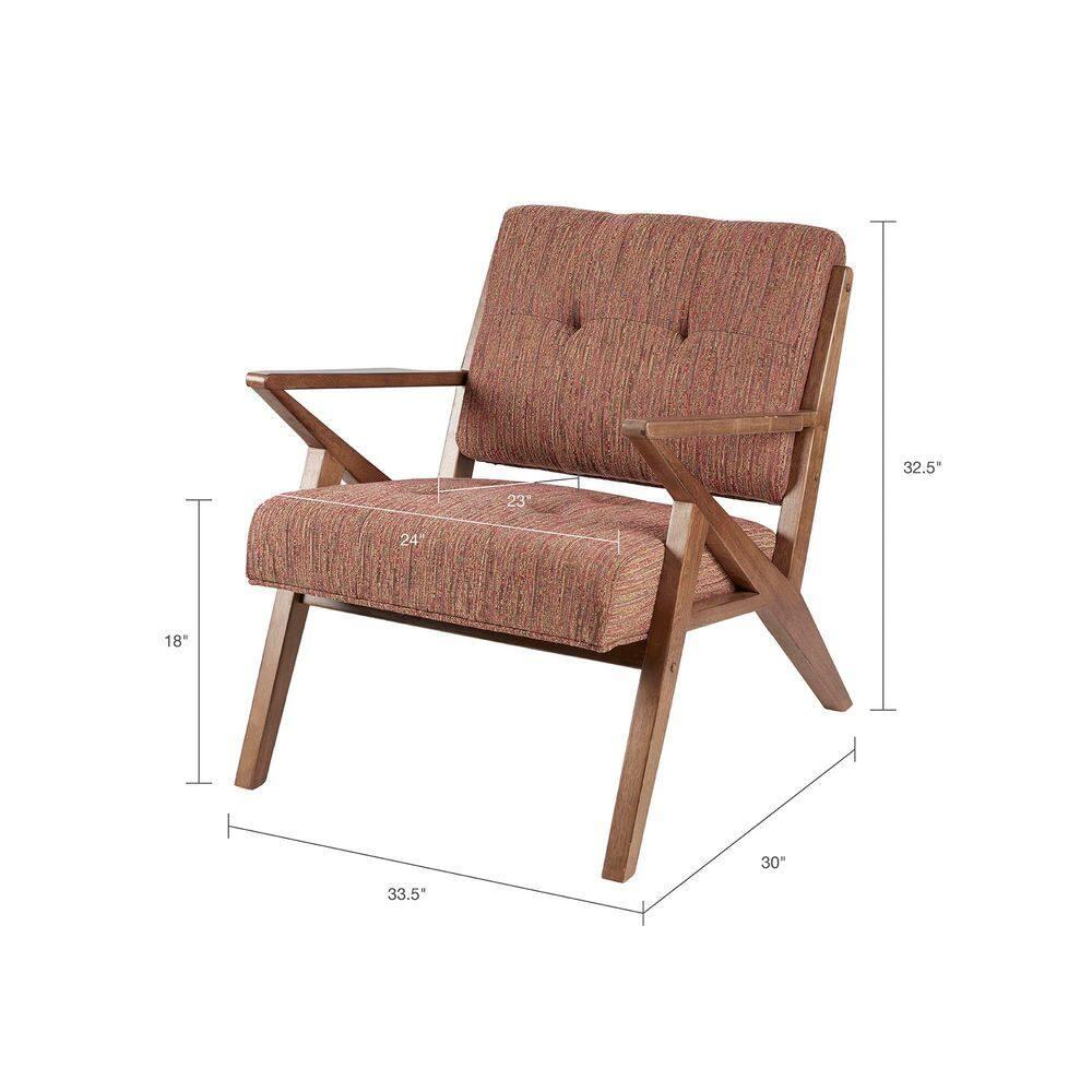 Desi Retro Button Tufted Armchair