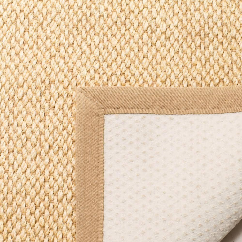 Natural Fiber NF152 Power Loomed Indoor Accent Rug - Ivory/Beige - 3'x5' - Safavieh