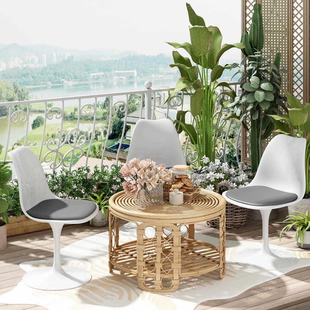 Mapleview Genuine Leather Upholstered Side Chair