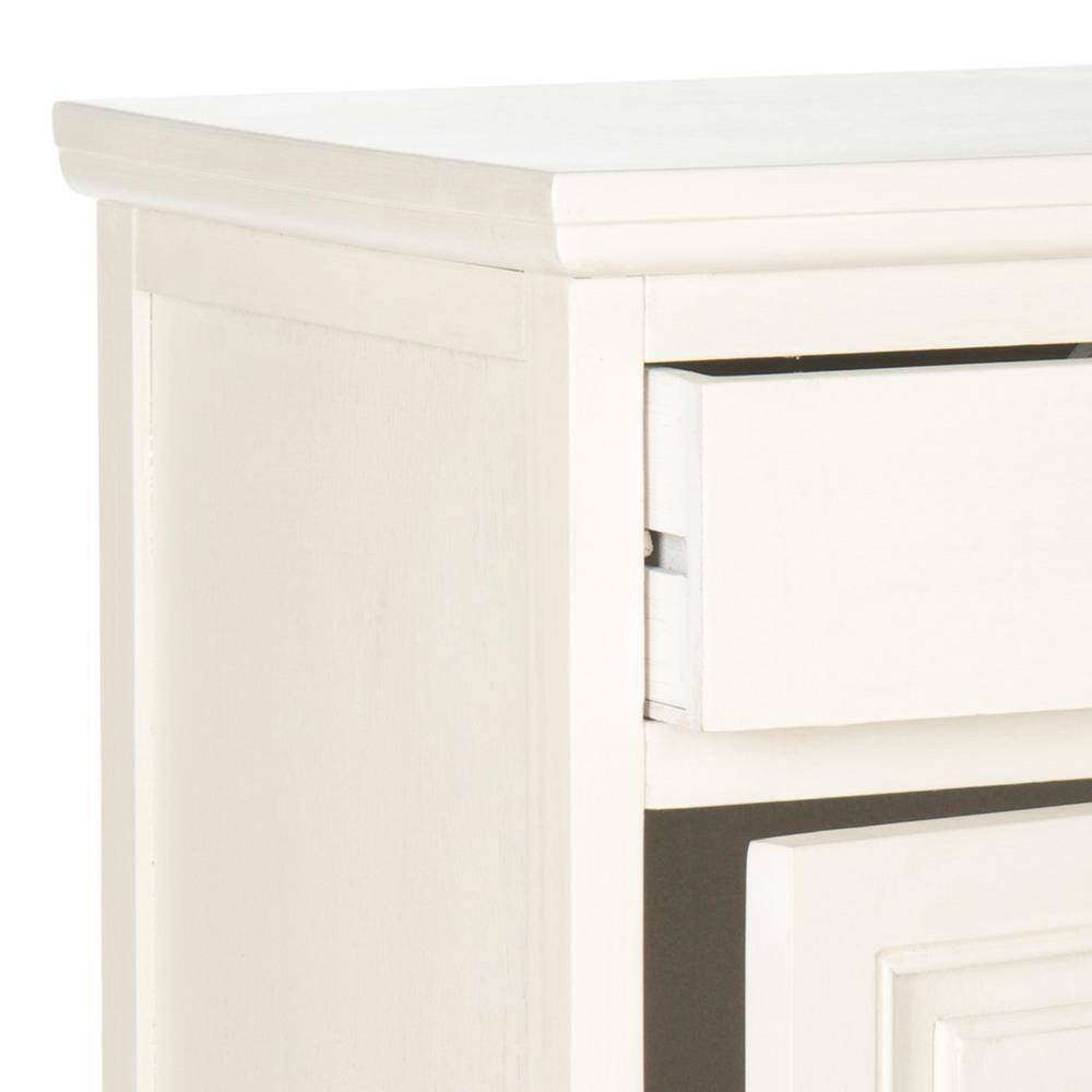 Jett Cabinet - AMH5722 - Vintage White - Safavieh Couture