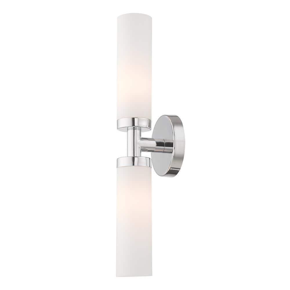 Livex Lighting Aero 2 - Light Vanity in  Polished Chrome