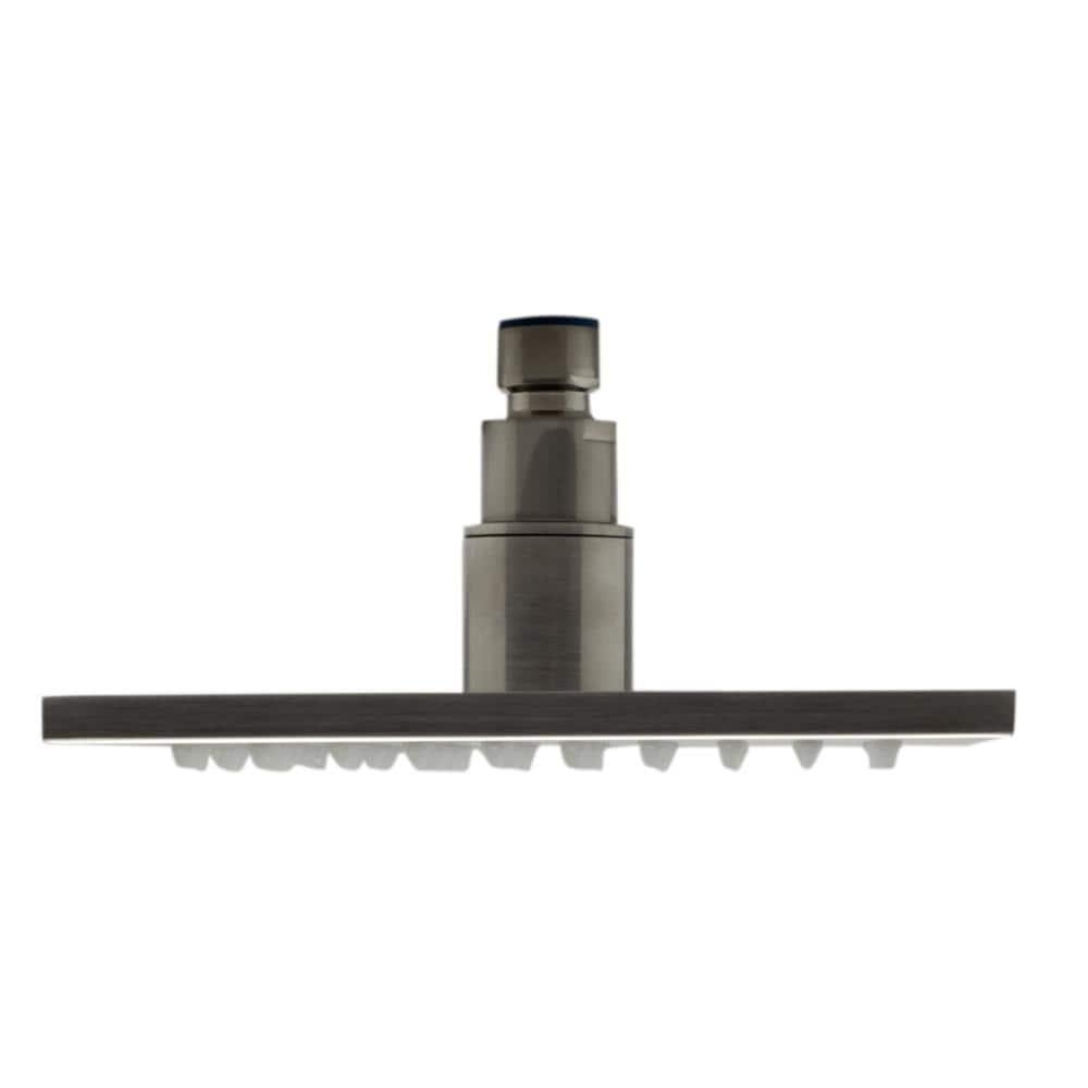 Rain Fixed Shower Head 1.8 GPM GPM with Temperature-based LED