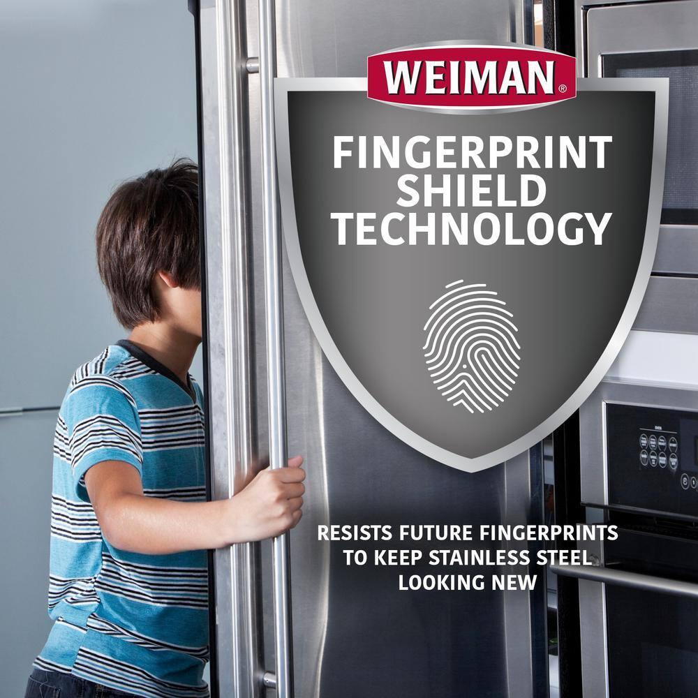 Weiman Stainless Steel Cleaner and Polish Trigger - 22 fl oz