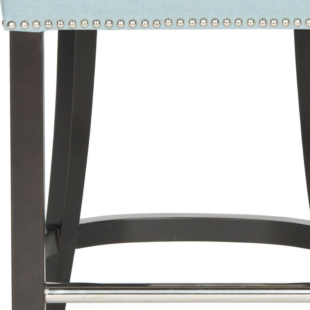 Addo Ring Counter Stool - HUD8241 - Sky Blue - Safavieh